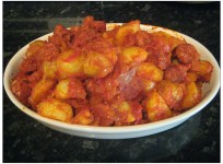 Potatas Bravas with Chorizo