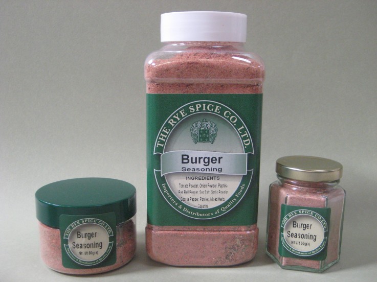 Burger Seasoning The Rye Spice Co. Ltd.
