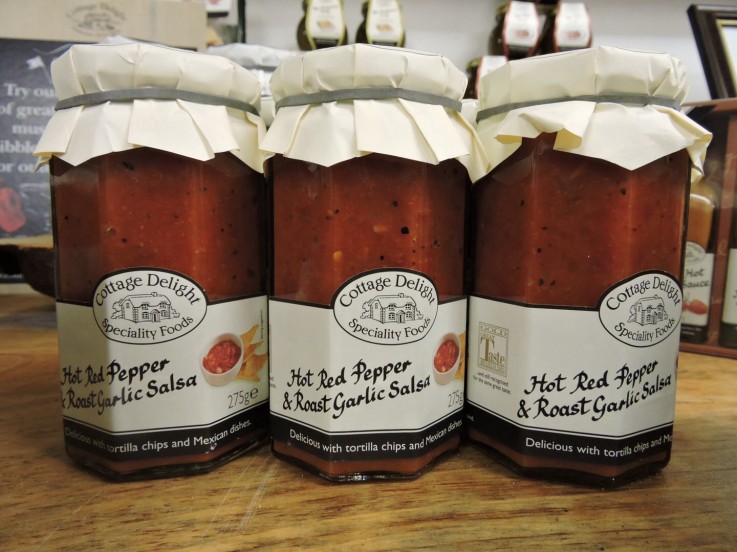 Cottage Delight Red Hot Pepper & Roast Garlic Salsa