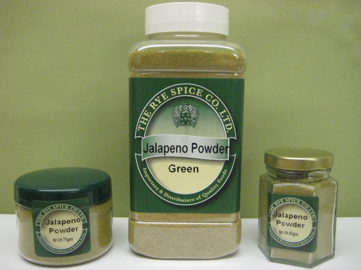 Green Jalapeno Powder The Rye Spice Co. Ltd.