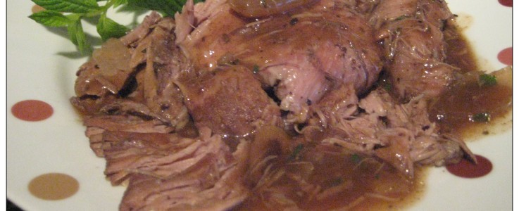 Slow Cooker Lamb Shoulder